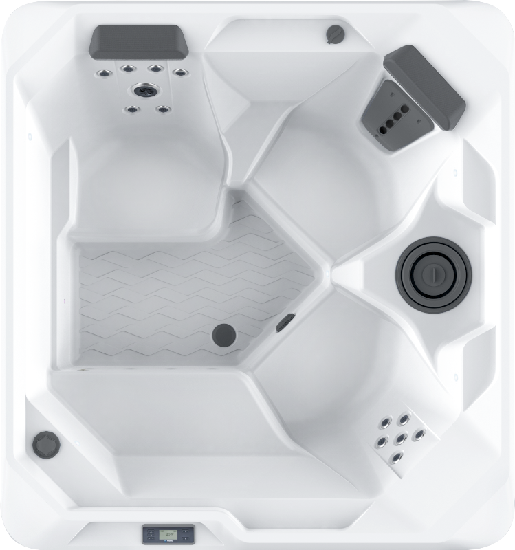 HotSpring-HotSpot 2020-SX-AlpineWhite-Studio-overhead